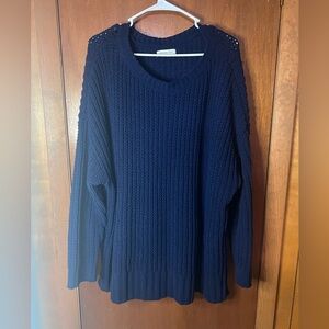 American eagle cable car sweater